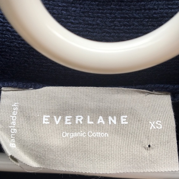 Everlane navy cotton cardigan, brand new - Picture 5 of 5